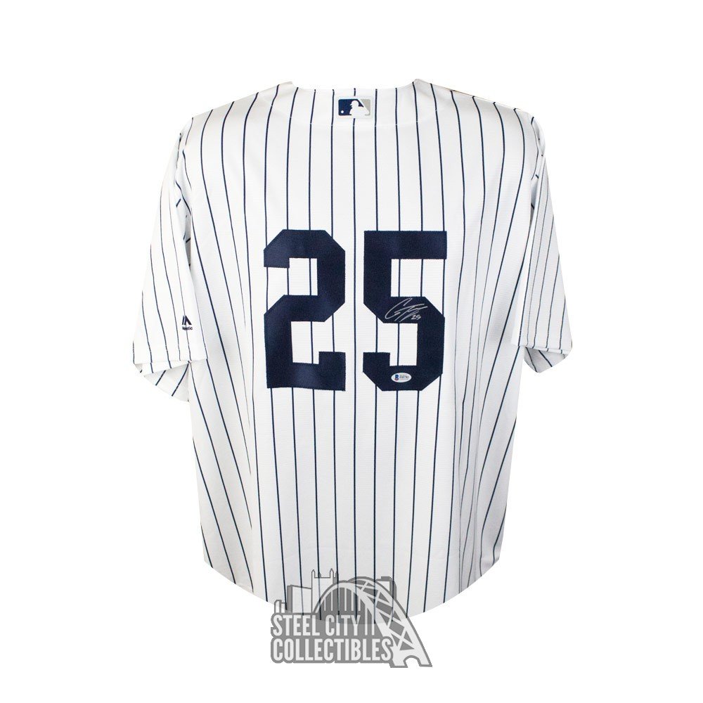 Gleyber Torres Autographed New York Yankees Majestic Baseball Jersey - BAS  COA