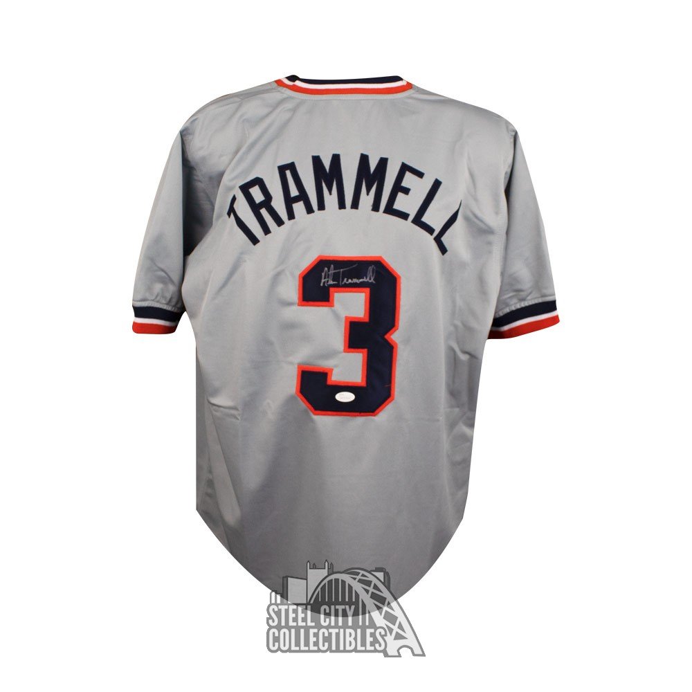 alan trammell signed jersey