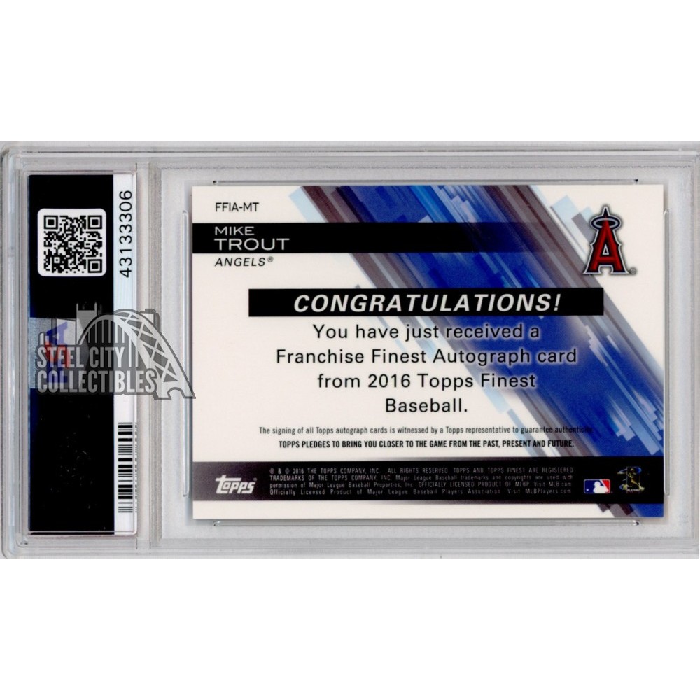 MIKE TROUT メモラビリア直筆サインカード /25 2025 Topps Mike Trout STARS OF MLB FOIL Angels Card #SMLB-8