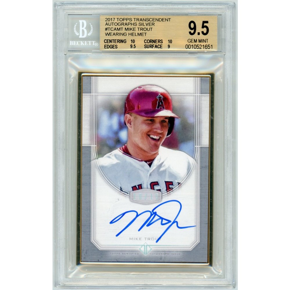 mike trout graded cards Graded 2024 Topps Wonderland Mike Trout #2 Baseball Card PSA 9 Mint