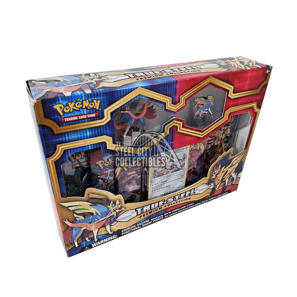 Pokemon True Steel Zacian Premium Collection Box | Steel City Collectibles