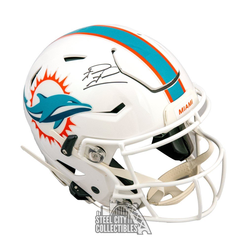 Tua Tagovailoa Miami Dolphins Autographed Authentic Speed Flex Full-Size  Football Helmet - Fanatics