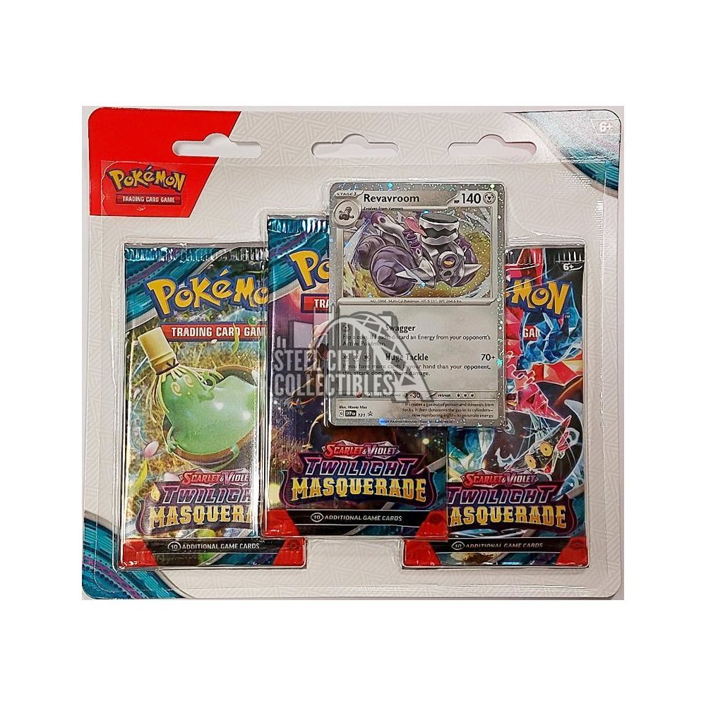 pokémon trading card game twilight masquerade booster box Twilight Masquerade Booster Case (6) main image 1