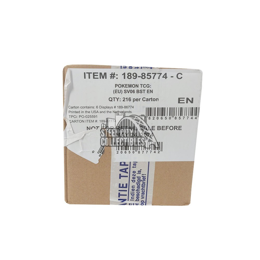 Pokemon Scarlet & Violet Twilight Masquerade Booster 6-Box