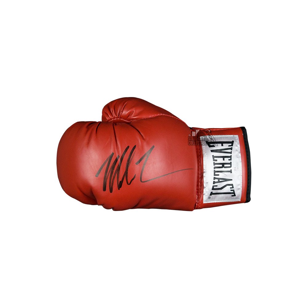 Own A Piece Of Boxing History! Mike Tyson Autographed Red Everlast Glove – Beckett Certified 202301