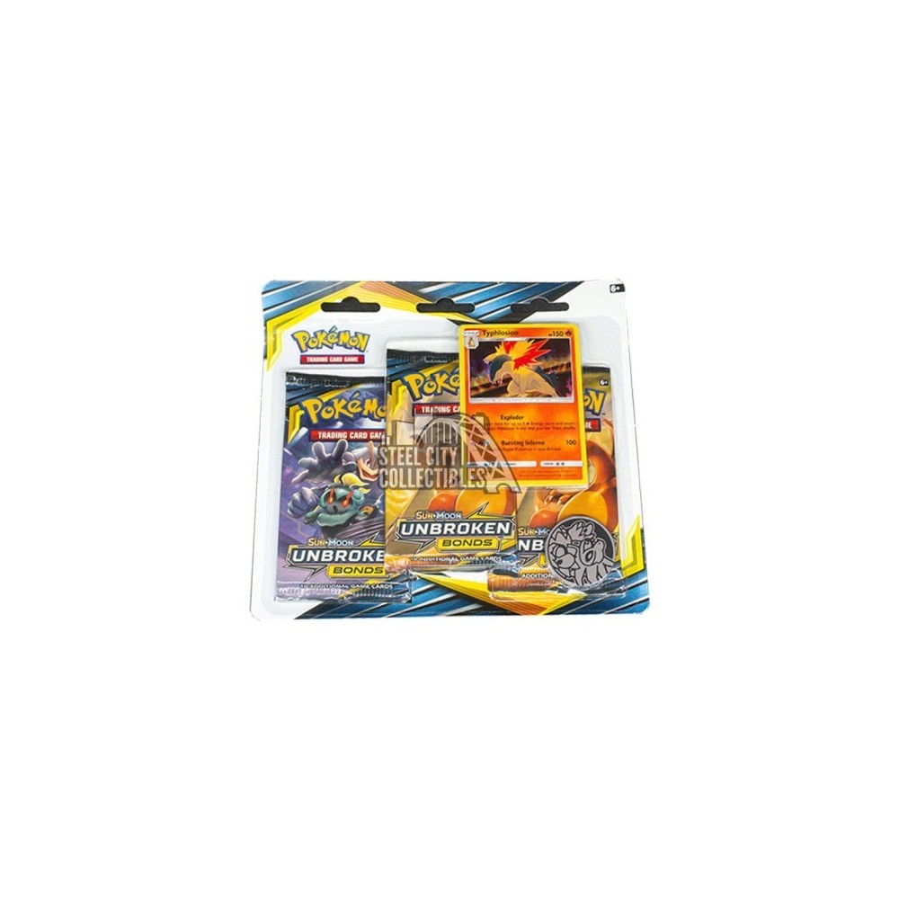 pokemon unbroken bonds 3 card pack Amazon.com: Pokemon TCG: Sun & Moon Unbroken Bonds 3-Pack Blister : Toys & Games