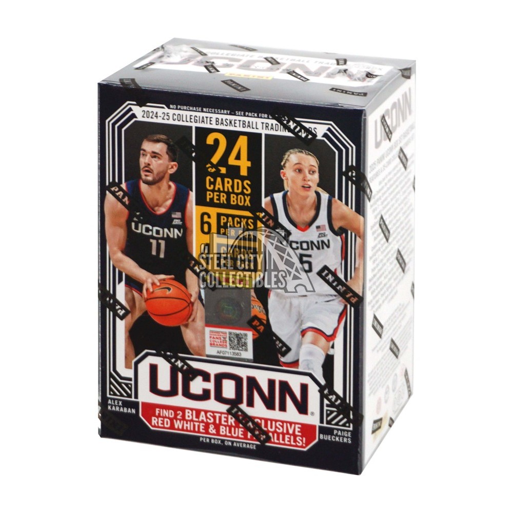 2025 Panini UConn Basketball Blaster Box | Steel City Collectibles