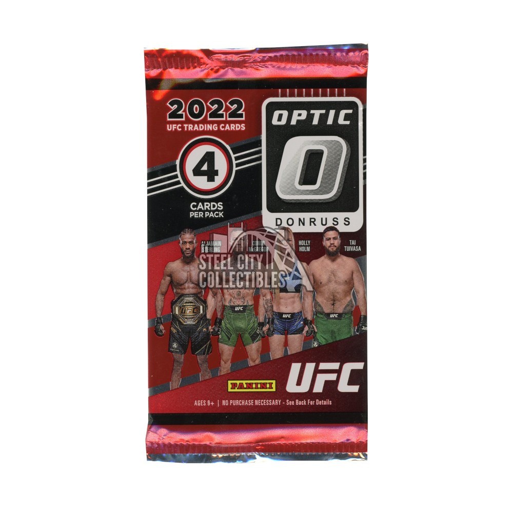 2022 Panini Donruss Optic UFC Hobby Pack Steel City Collectibles