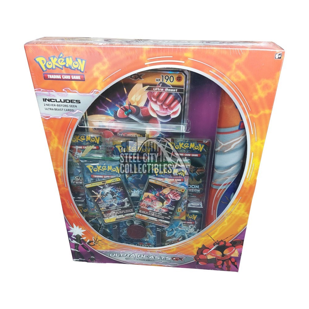 Pokémon TCG: Ultra Beasts GX Premium Collection (Buzzwole & Xurkitree)