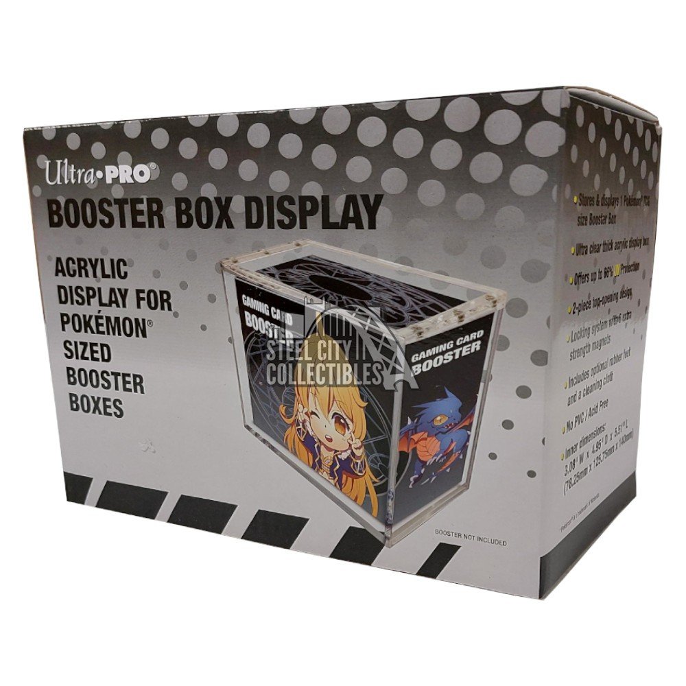 Ultra Pro Acrylic Booster Box Display w/ Magnetic Locking System