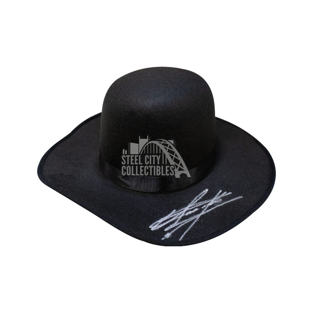 Undertaker Autographed Hat - PSA/DNA 