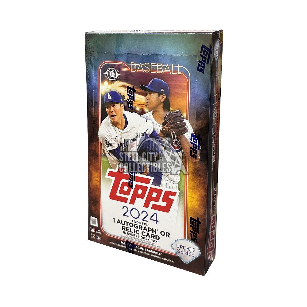 2024 Topps Update Series Baseball Hobby 12-Box Case | Steel City 