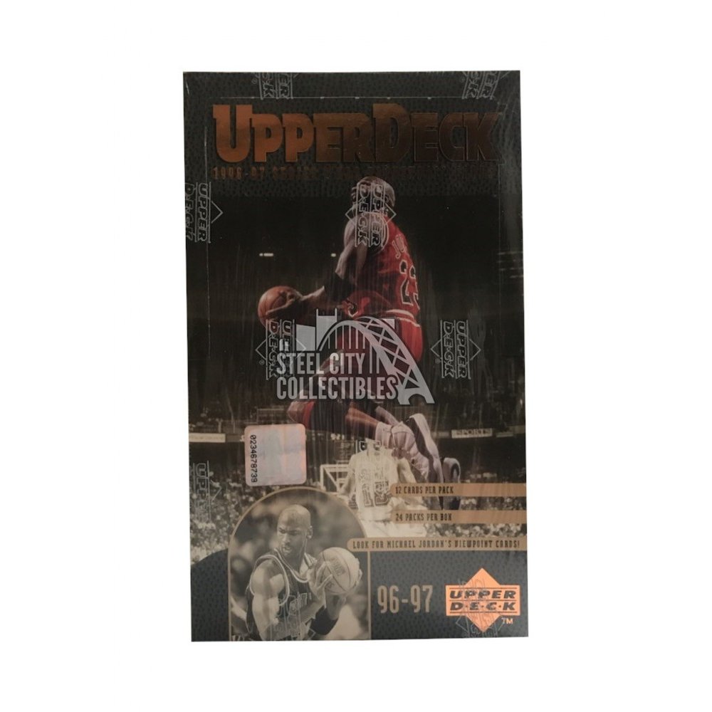 1996-97 Upper Deck Series 2 Basketball Hobby Box | Steel