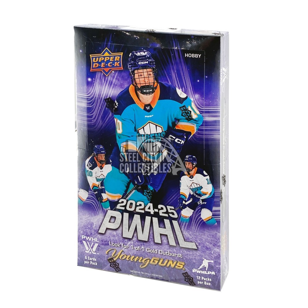 2025 Upper Deck PWHL Hockey Hobby Box | Steel City Collectibles