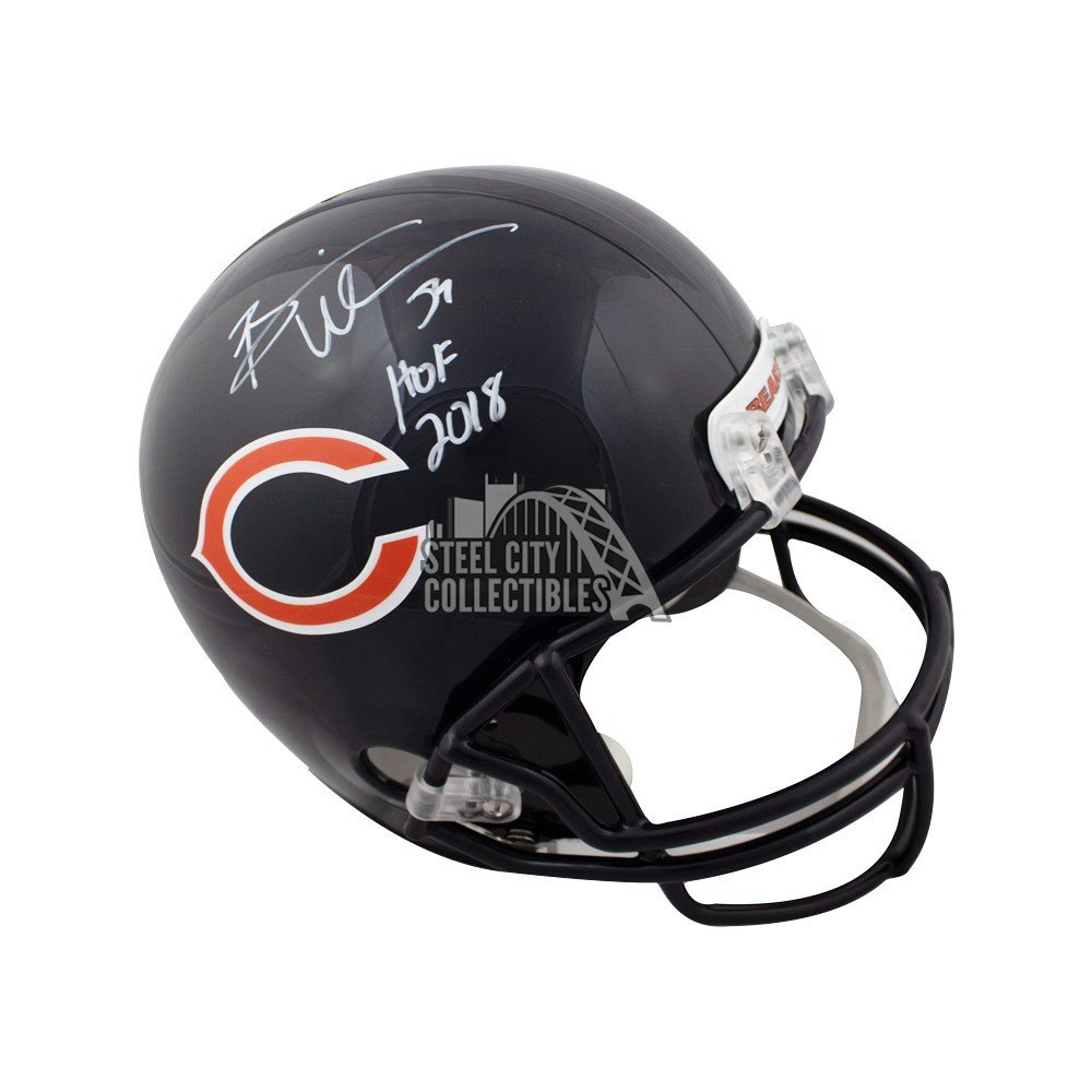 brian urlacher signed helmet