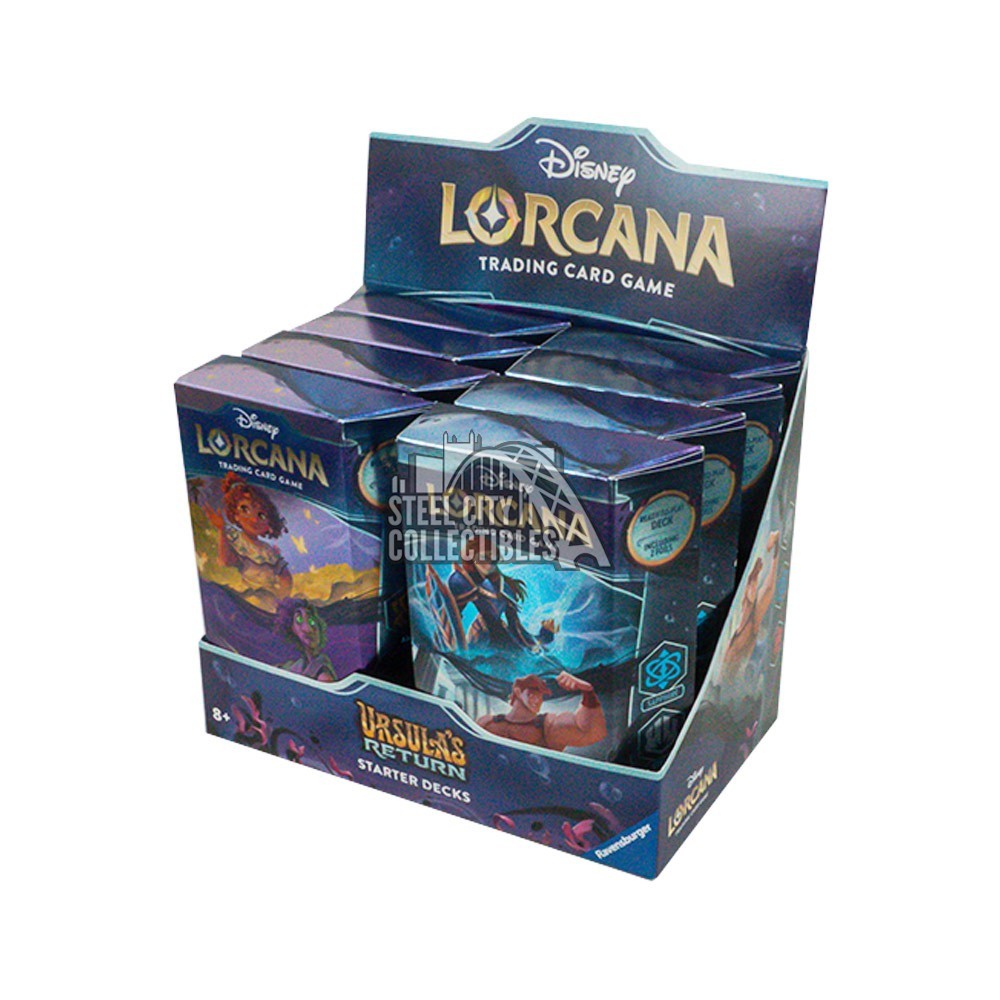 Lorcana Ursula's Return Starter Deck Display | Steel City Collectibles