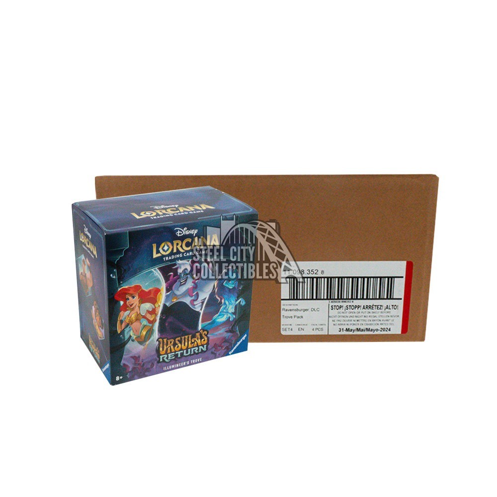 Lorcana Ursula's Return Illumineer's Trove 4-Box Case | Steel City