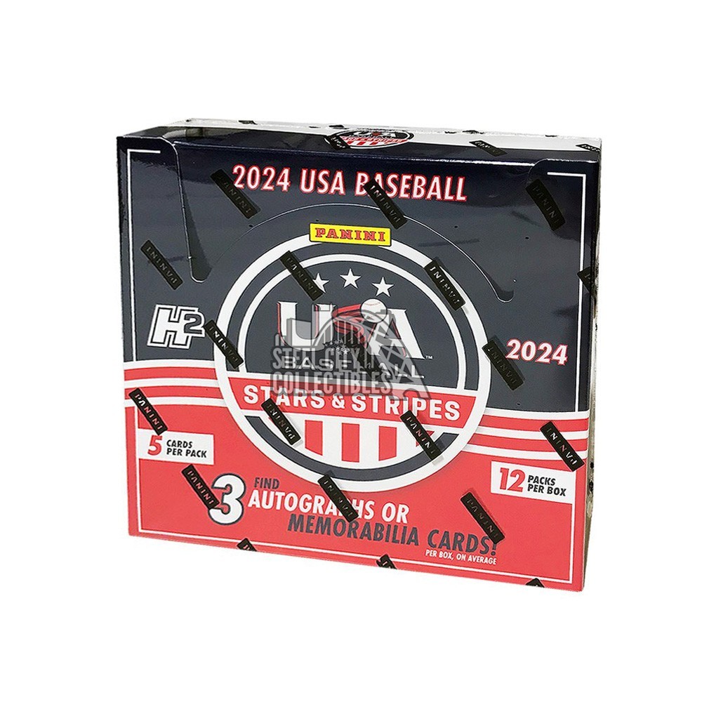 2024 Panini USA Stars & Stripes Baseball H2 Box | Steel City