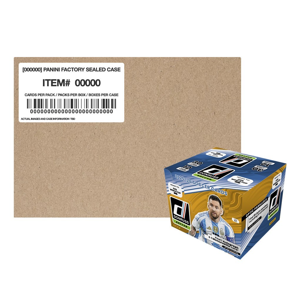 2025-26 Panini Donruss Road to FIFA World Cup Soccer Hobby 12-Box