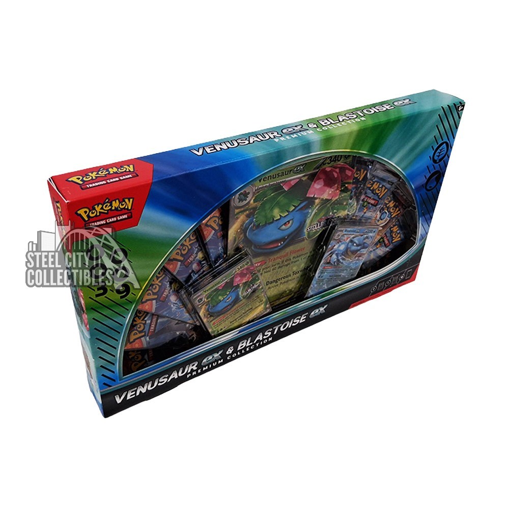 Pokemon: Venusaur ex & Blastoise ex Premium Collection Pokemon: Venusaur ex & Blastoise ex Premium Collection