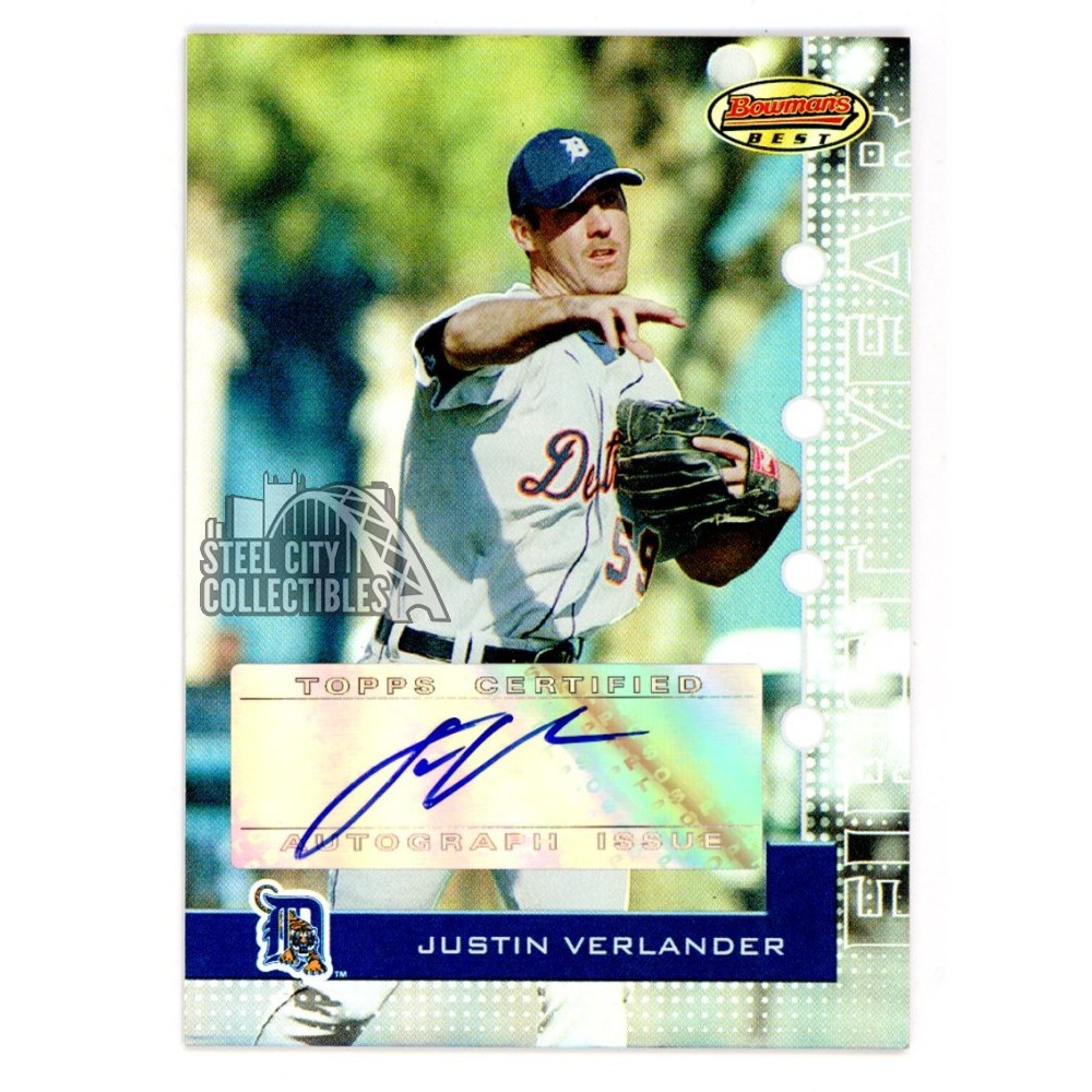 Justin Verlander 2005 Bowman