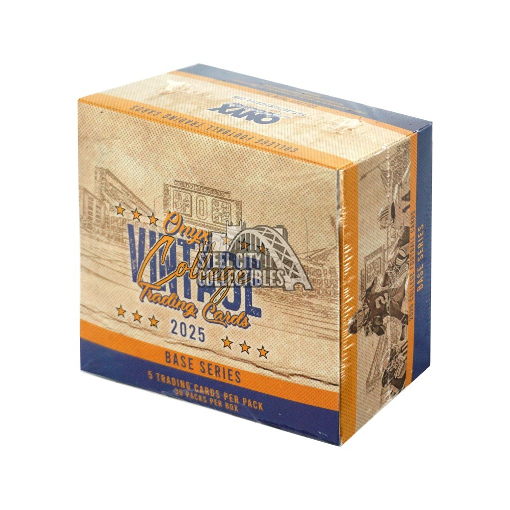 2025 Onyx Vintage Football Hobby Box | Steel City Collectibles