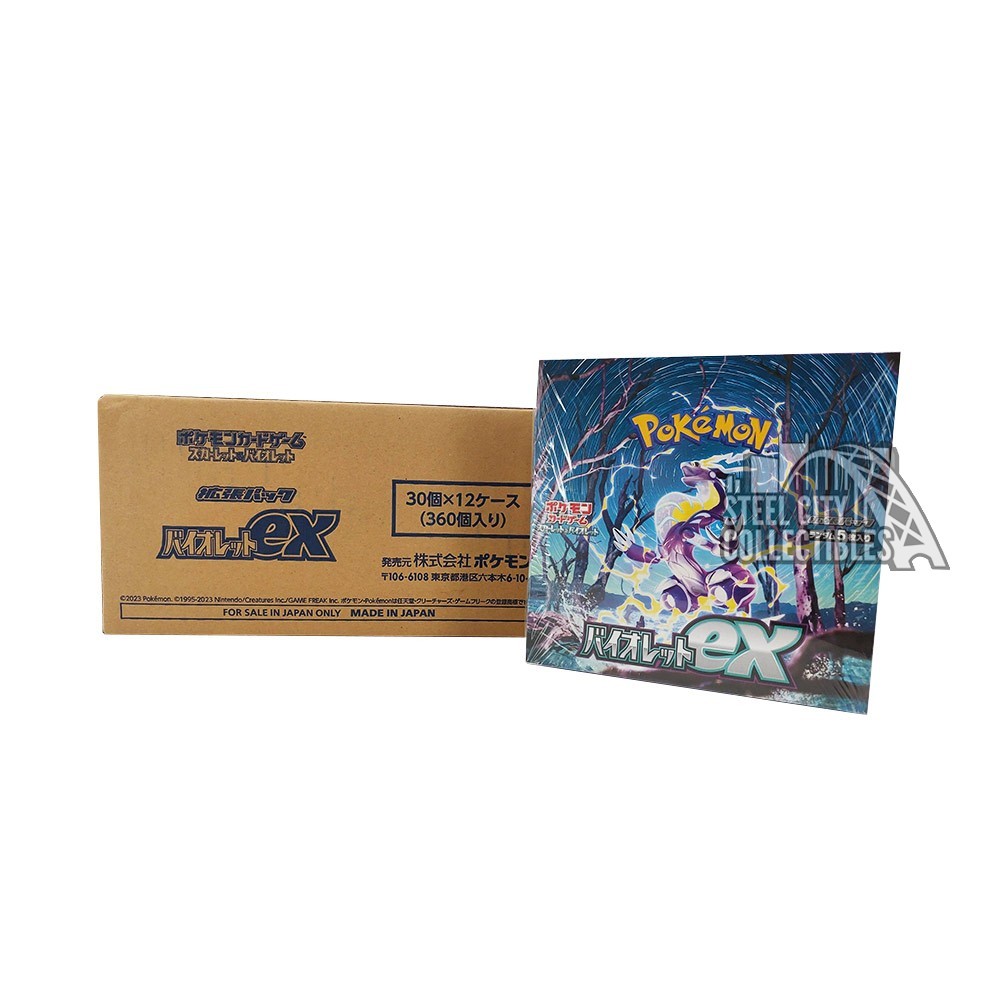 pokemon violet ex booster box Korean) Pokémon TCG: Violet ex Booster Box – Cash Cards Unlimited main image 0
