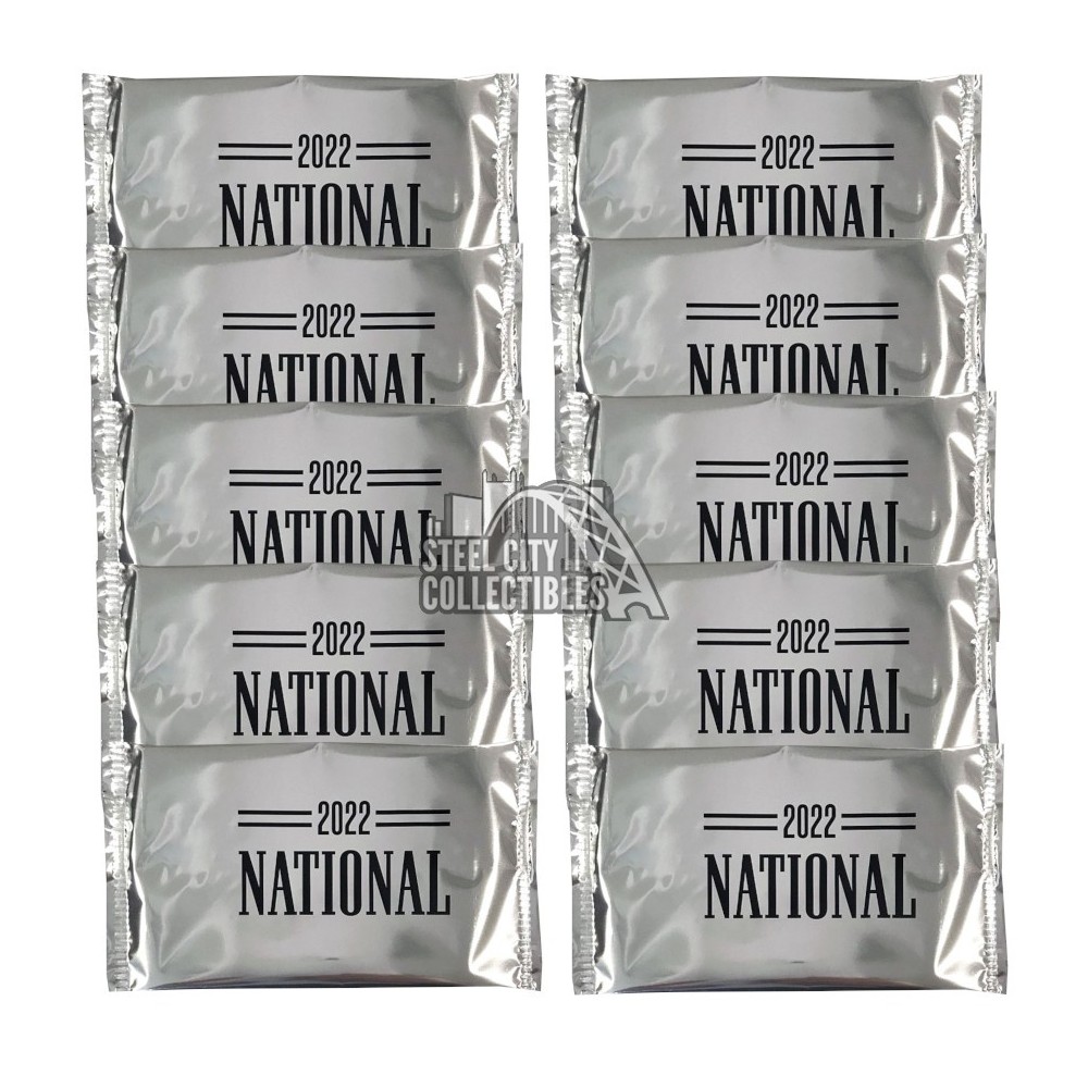 2022 Panini National Sports Convention Exclusive Silver 10Pack Lot