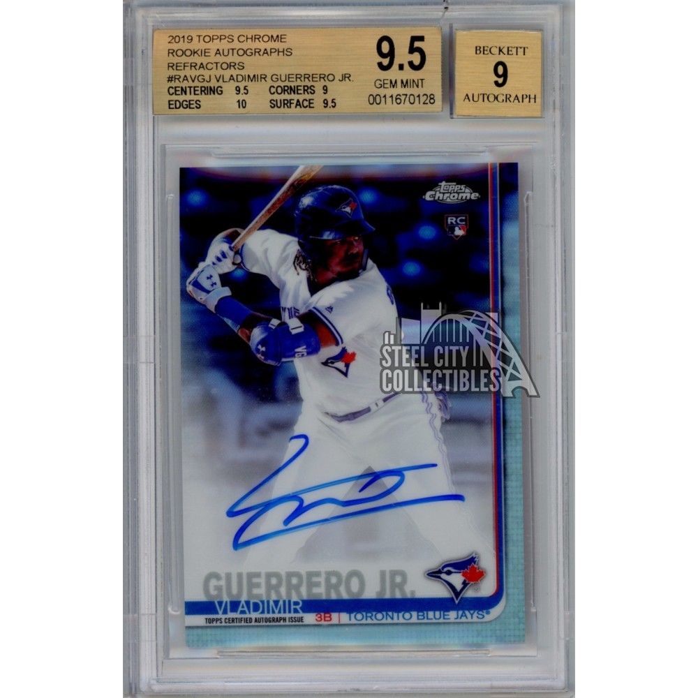 MLB☆ブラディミール・ゲレーロJR 5枚限定直筆サインジャージバット