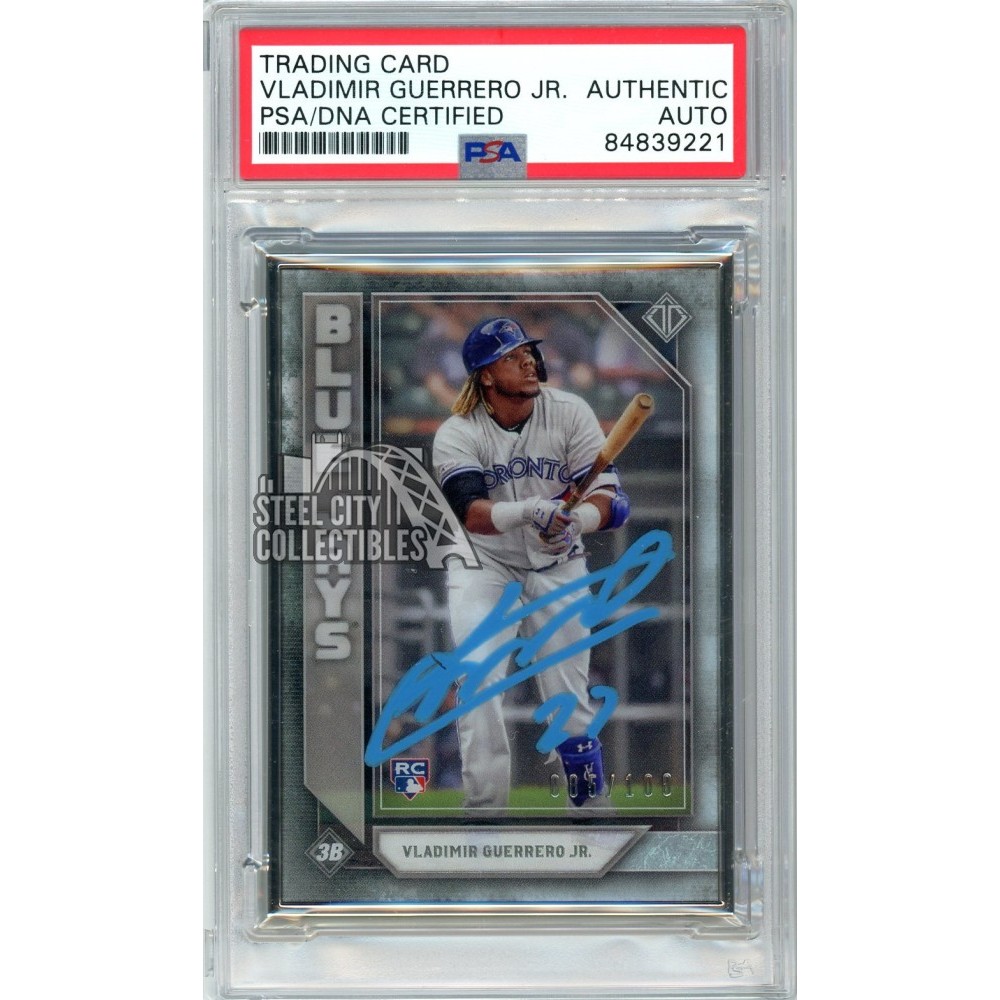 Vladimir Guerrero Jr 2019 Topps Transcendent Autograph Rookie Card