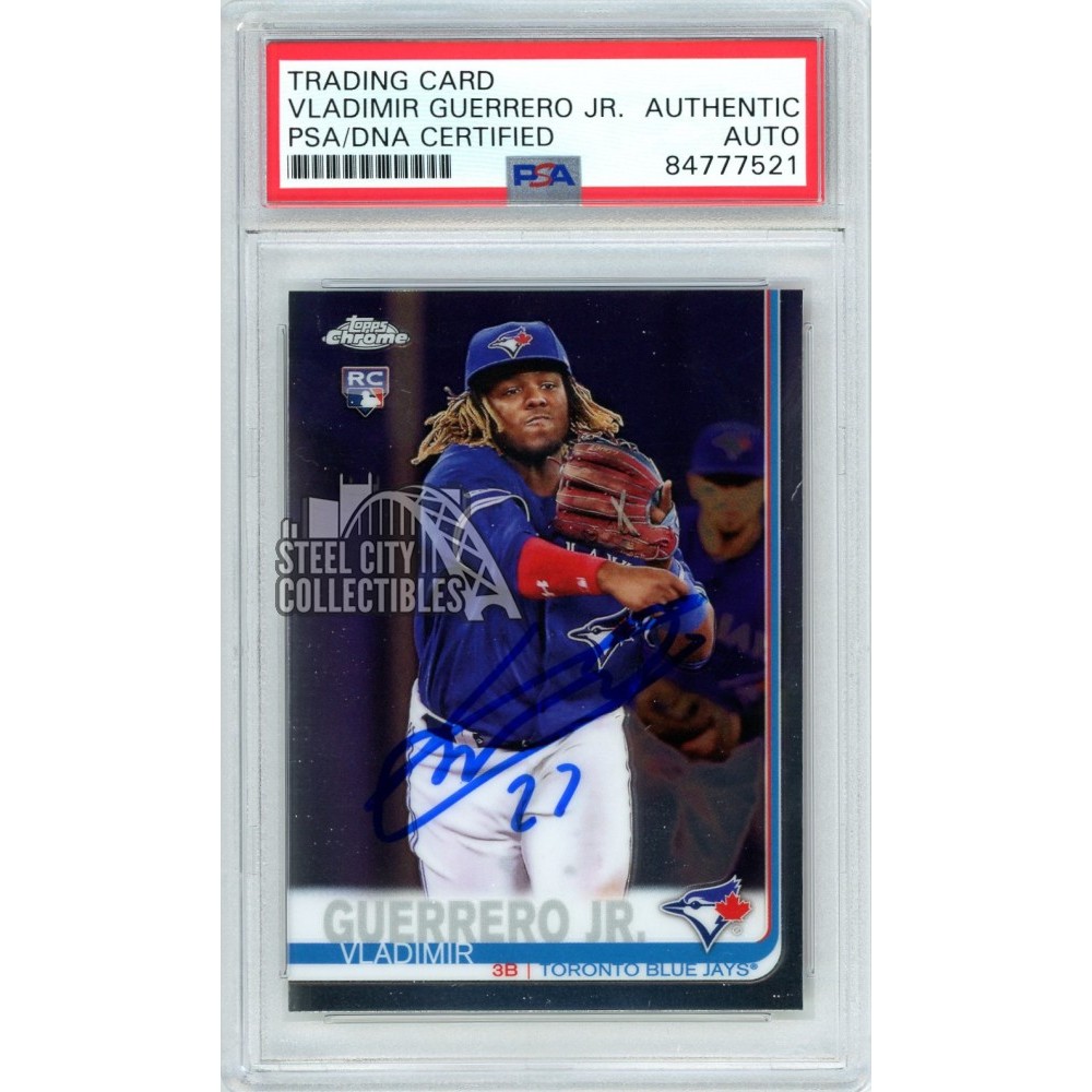 Blue Jays Baseball Card 2019 Topps Chrome Vladimir Guerrero Jr