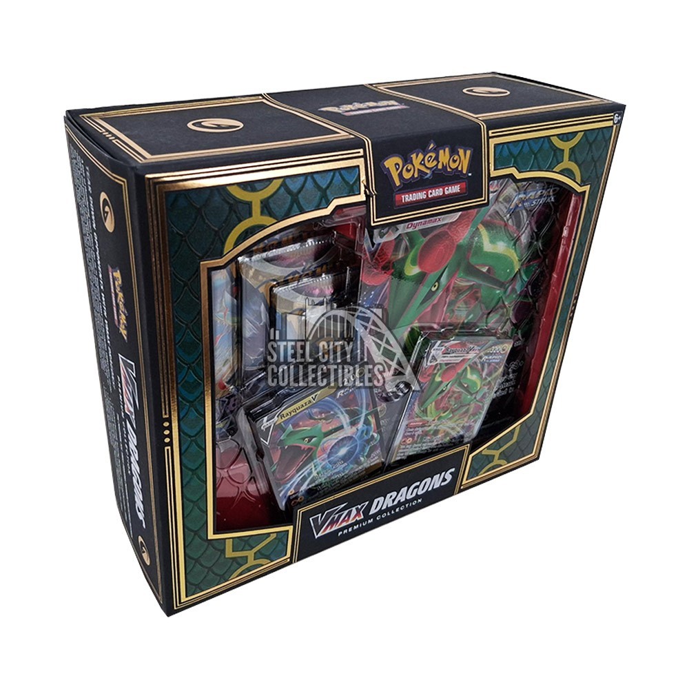 新品未開封 VMAX Premium Collection Box US Ver Amazon.com: Pokémon TCG: Eternatus VMAX Premium Collection