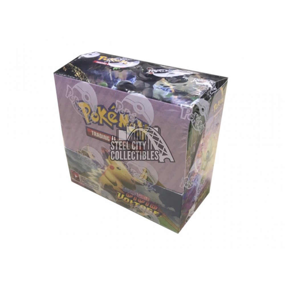 135 Cards for sale online Pokémon Sword and Shield Vivid Voltage Booster Box 