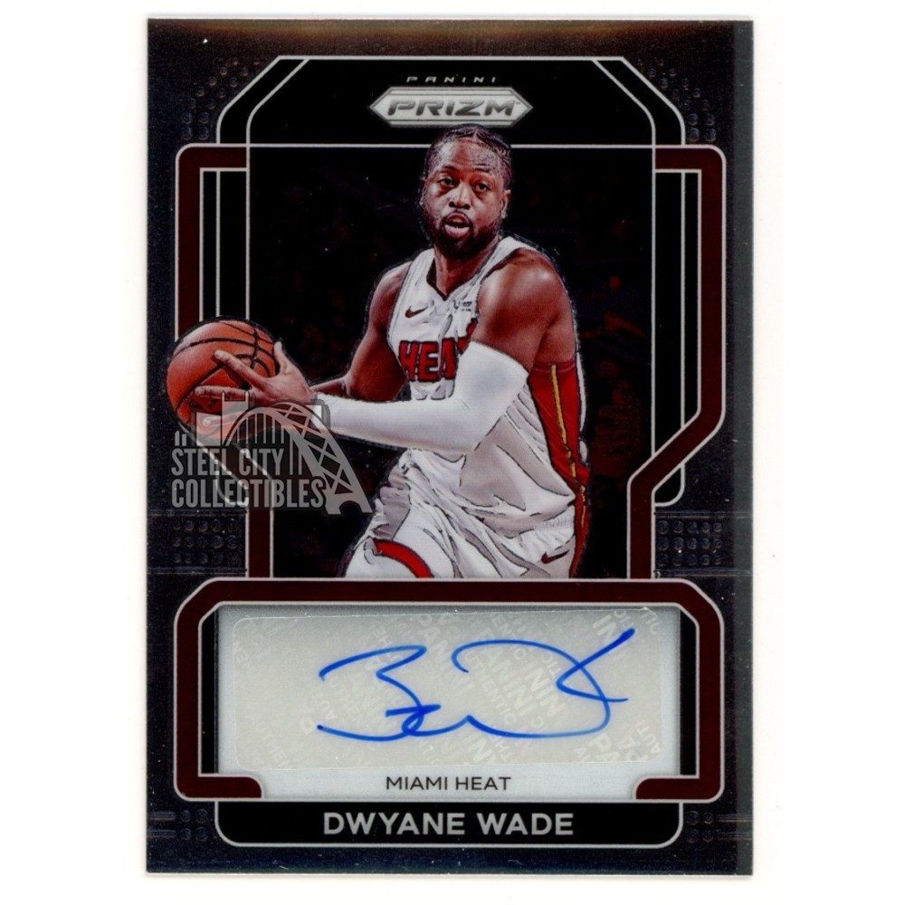 DWYANE WADE サイン AUTO 25枚限定 NBAカード 25枚限定】Tyson Beck✖️DWYANE WADE - AUTO