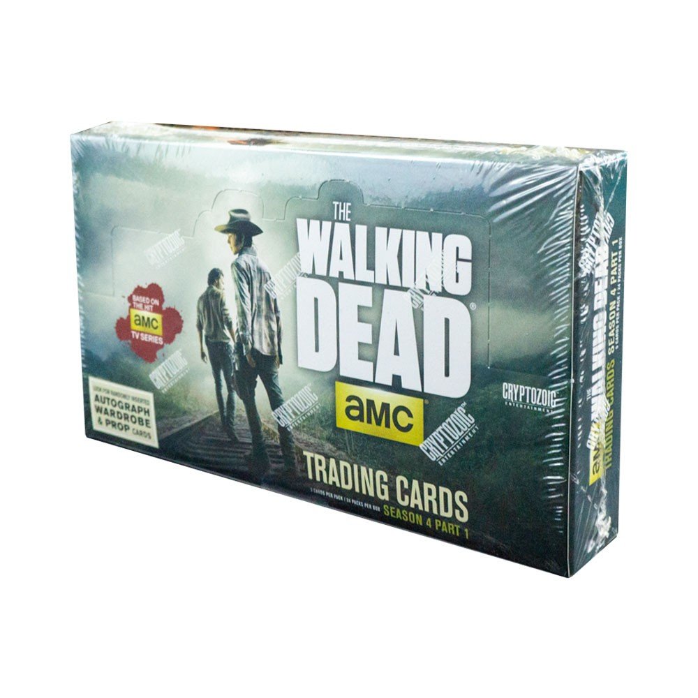 The Walking Dead Season 4 Part 1 Trading cards SEALED Hobby Box Cryptozoic 