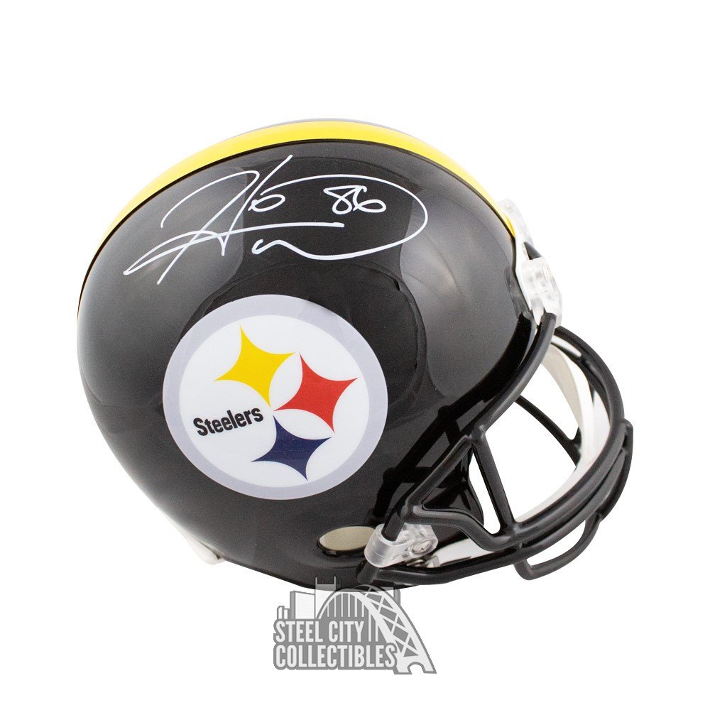 hines ward autographed helmet