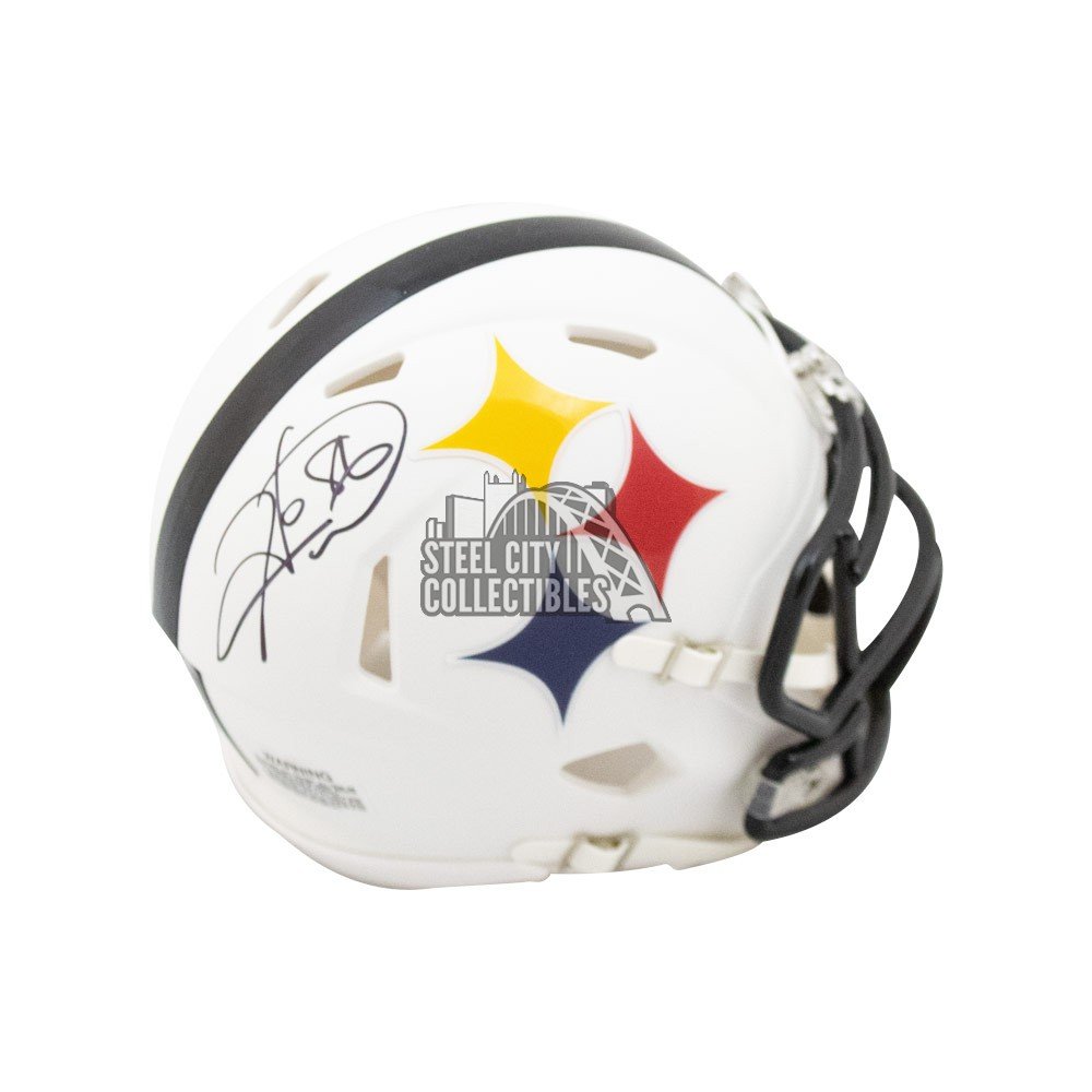 hines ward autographed helmet