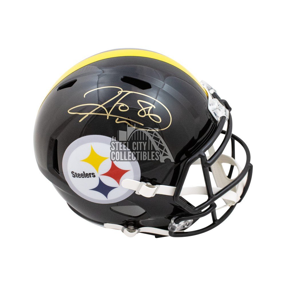 hines ward autographed helmet