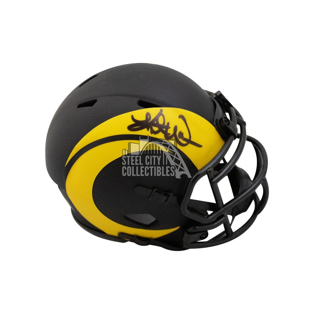 kurt warner autographed helmet