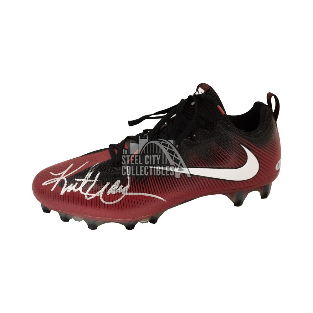 nike red and black cleats
