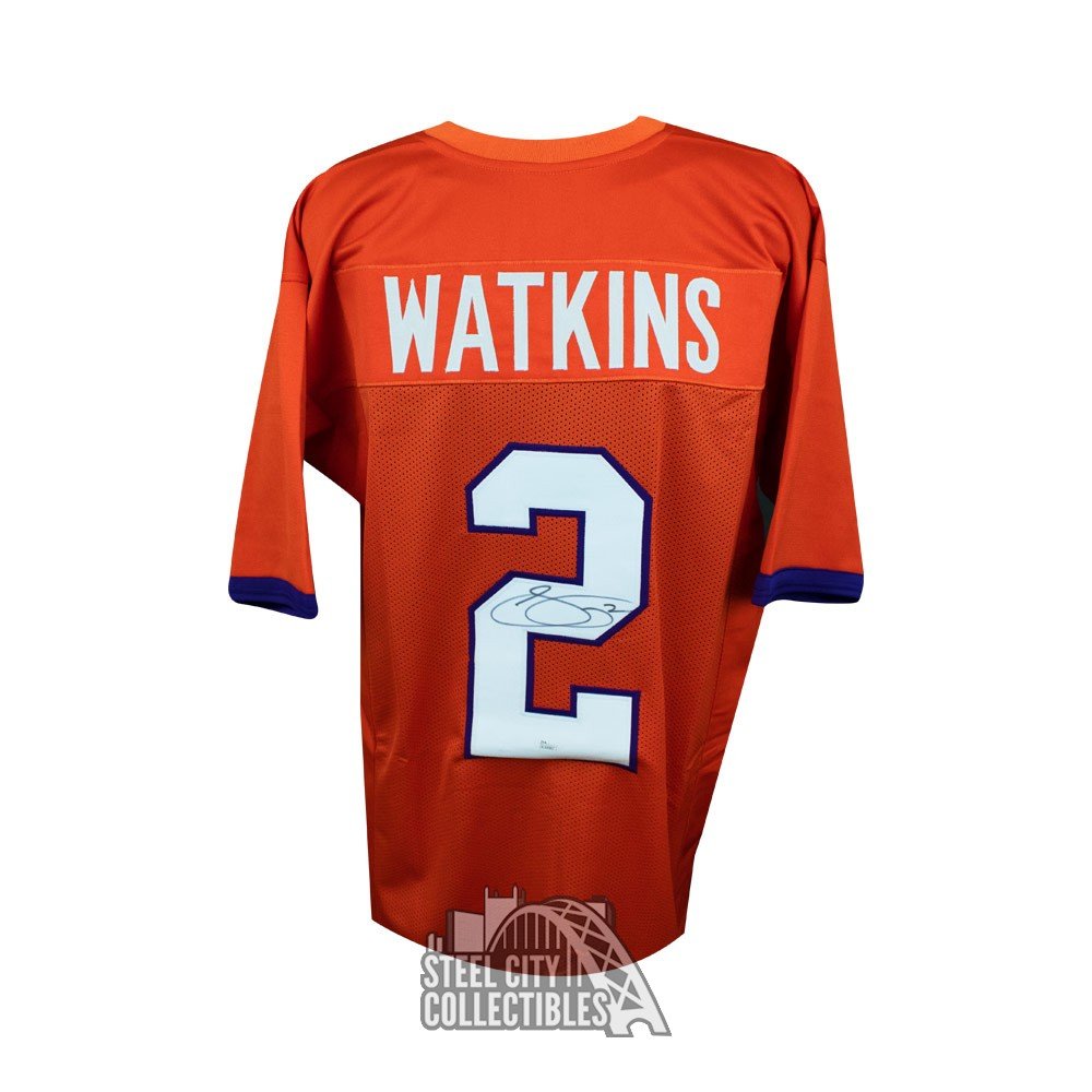 Sammy Watkins Autographed Clemson Tigers Custom Orange Football Jersey - JSA COA