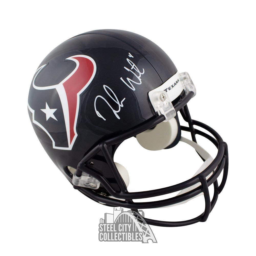 Deshaun Watson Autographed Houston Texans FullSize Football Helmet