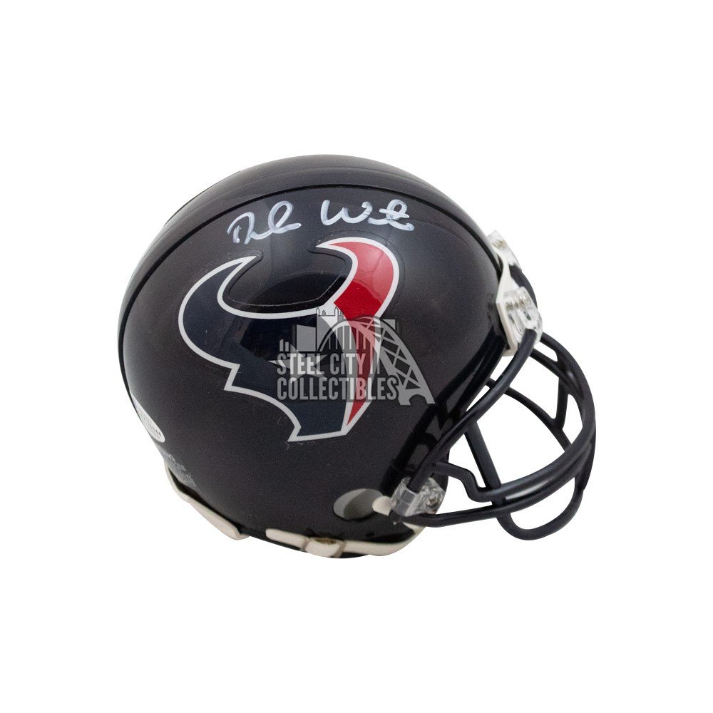 deshaun watson autographed helmet