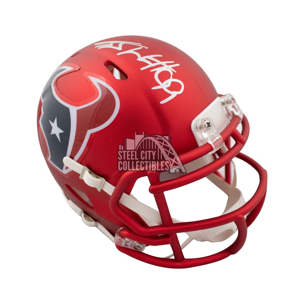 jj watt signed helmet