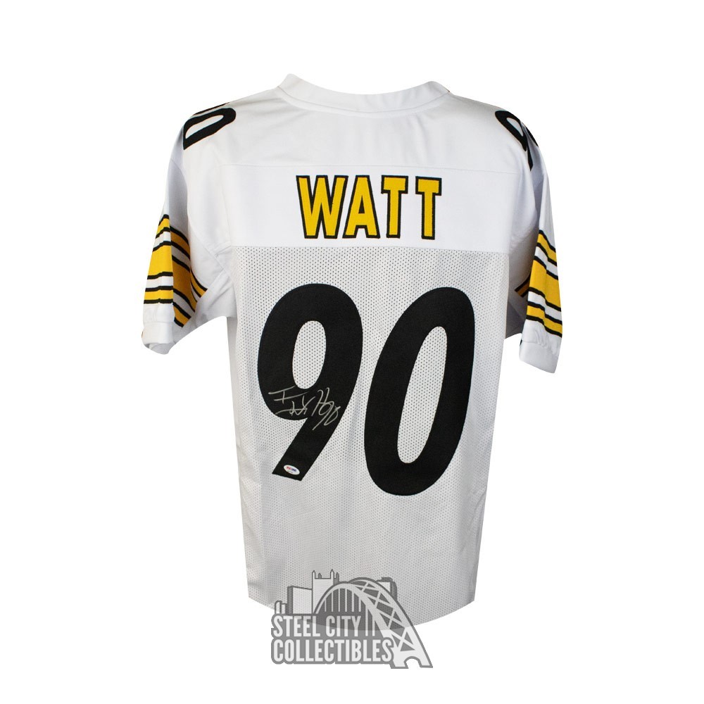 tj watt white jersey