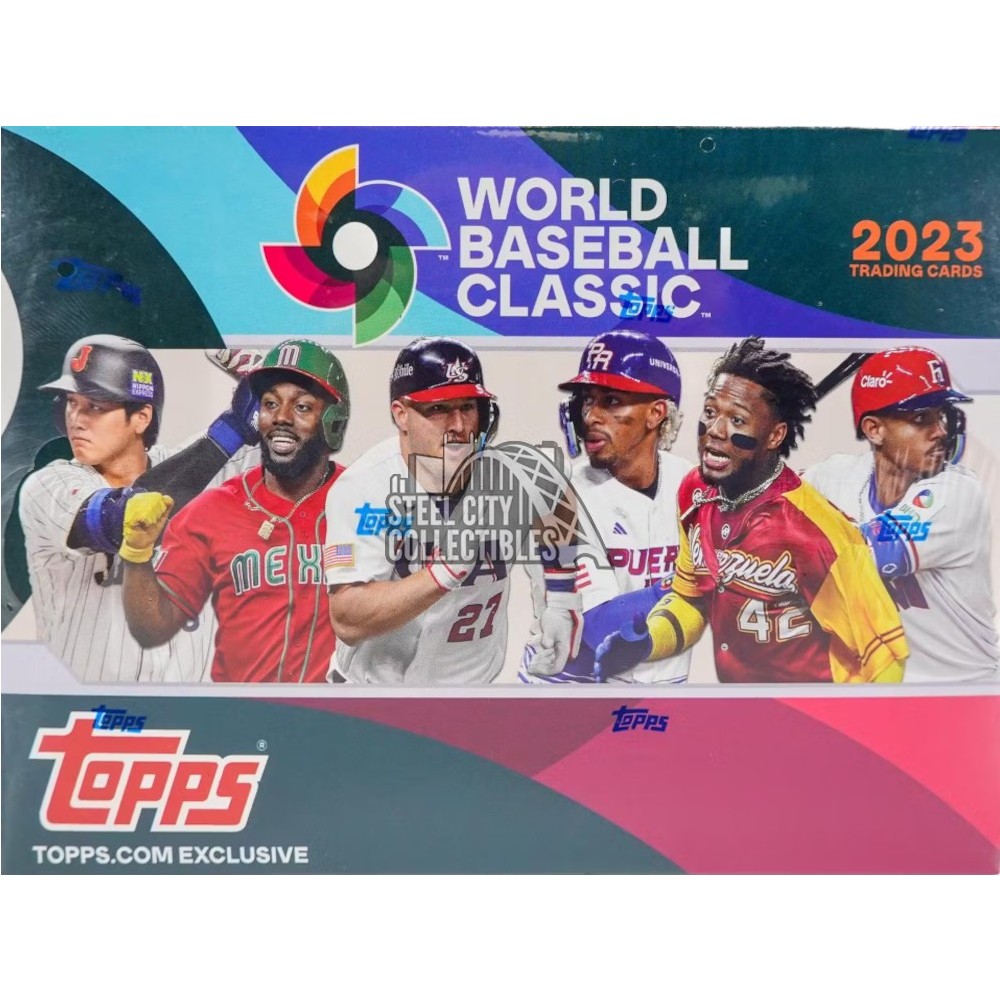 WORLD BASEBALL CLASSIC プレミアムBOX 2023 Topps World Baseball Classic Hobby Box | Steel City Collectibles