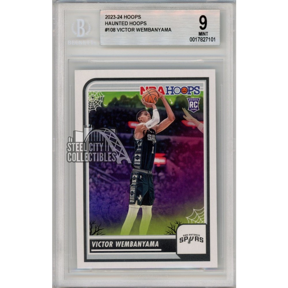Victor Wembanyama 2023-24 Panini Haunted Hoops Rookie Card #108
