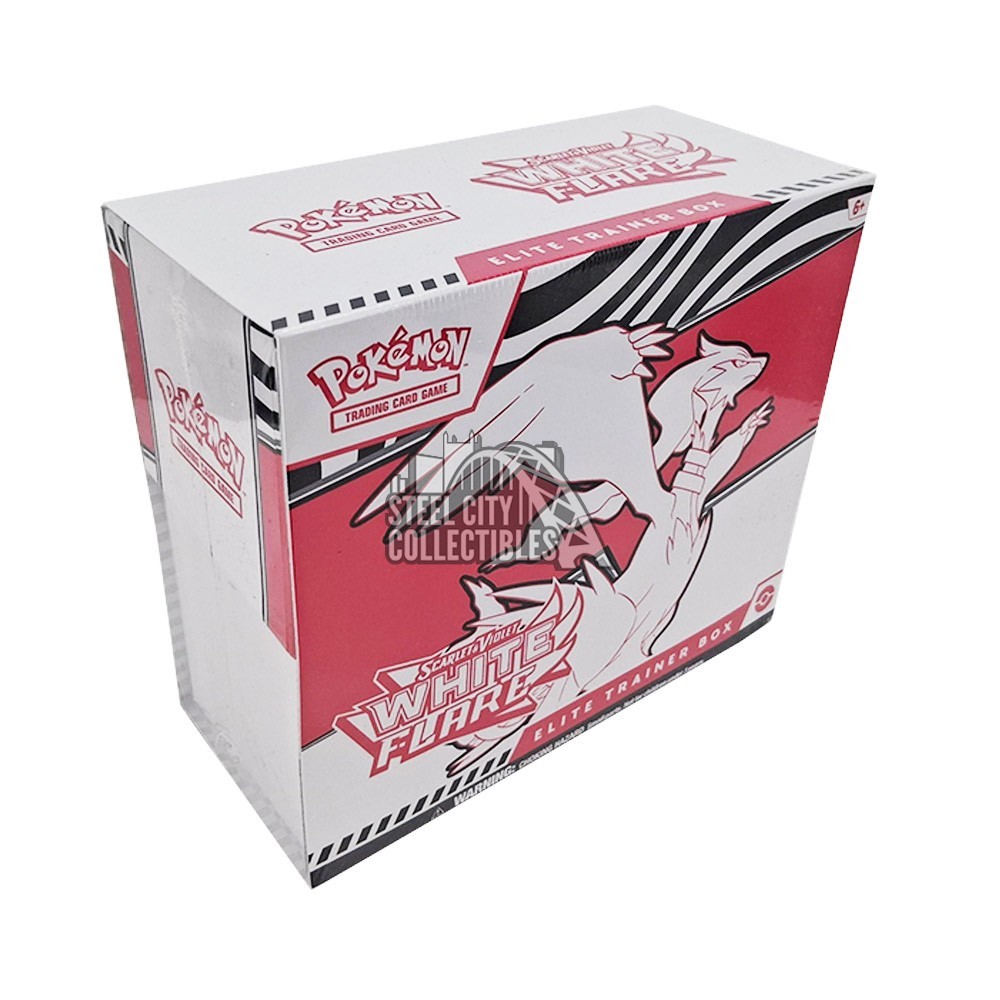 Pokemon Scarlet & Violet SV10.5 White Flare Elite Trainer 10-Box
