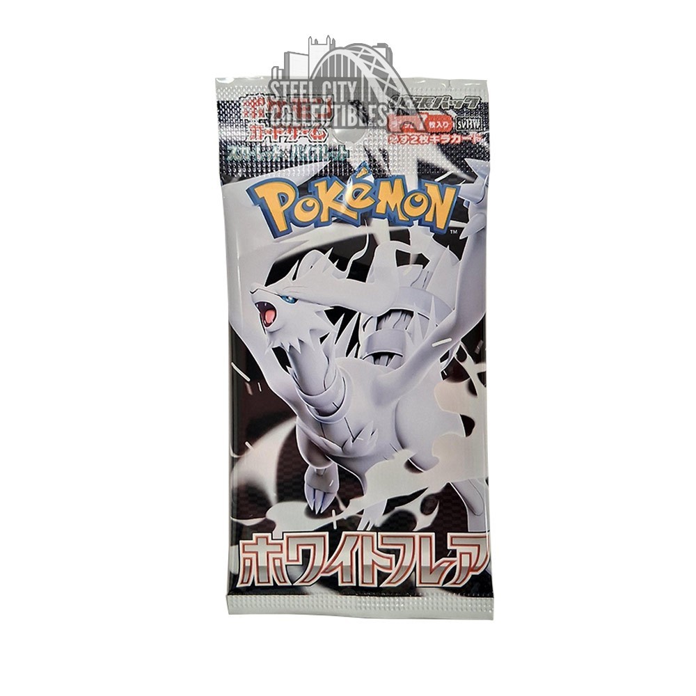 Pokemon Scarlet & Violet White Flare Japanese Booster Pack | Steel City  Collectibles