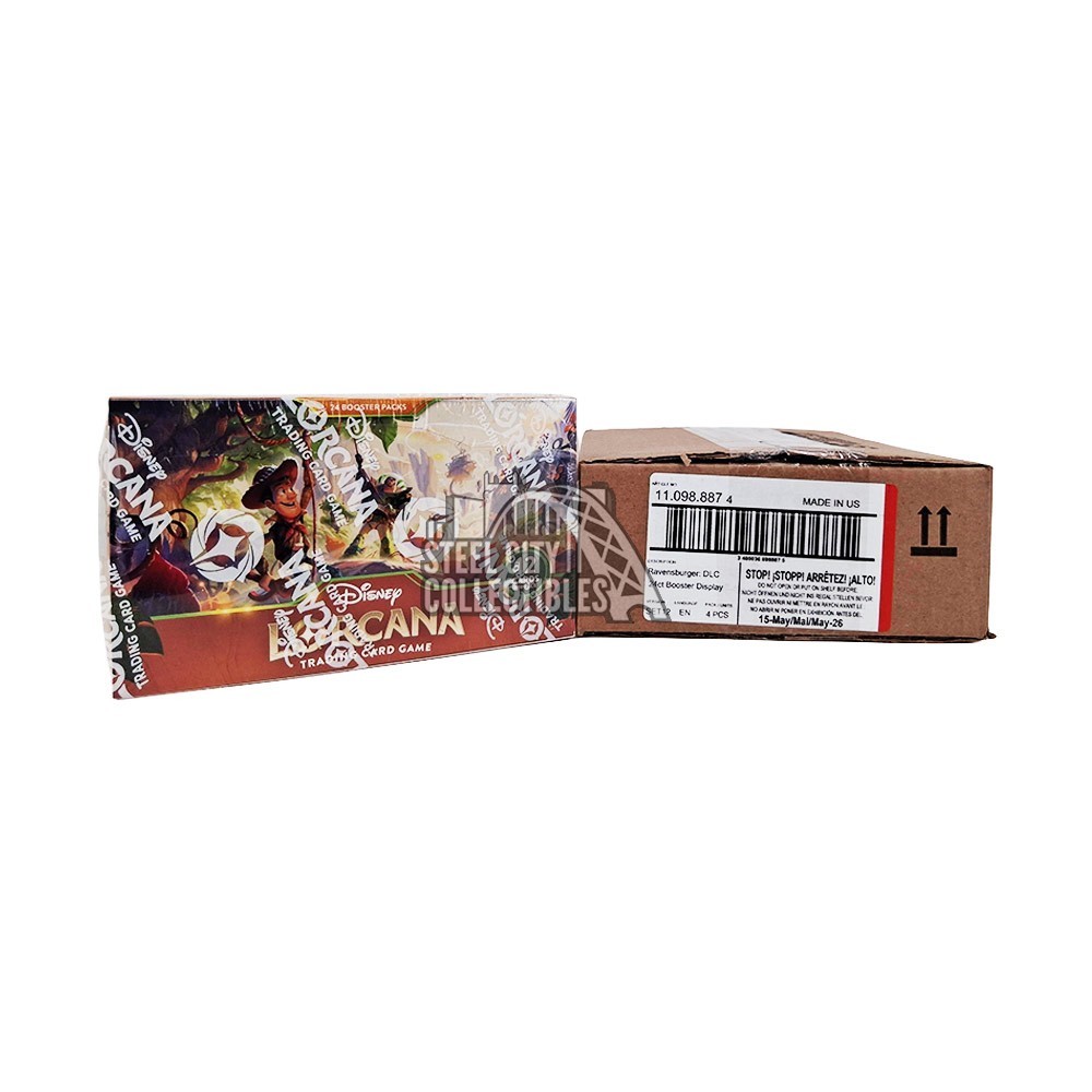 Lorcana Wilds Unknown Booster 4-Box Case | Steel City Collectibles